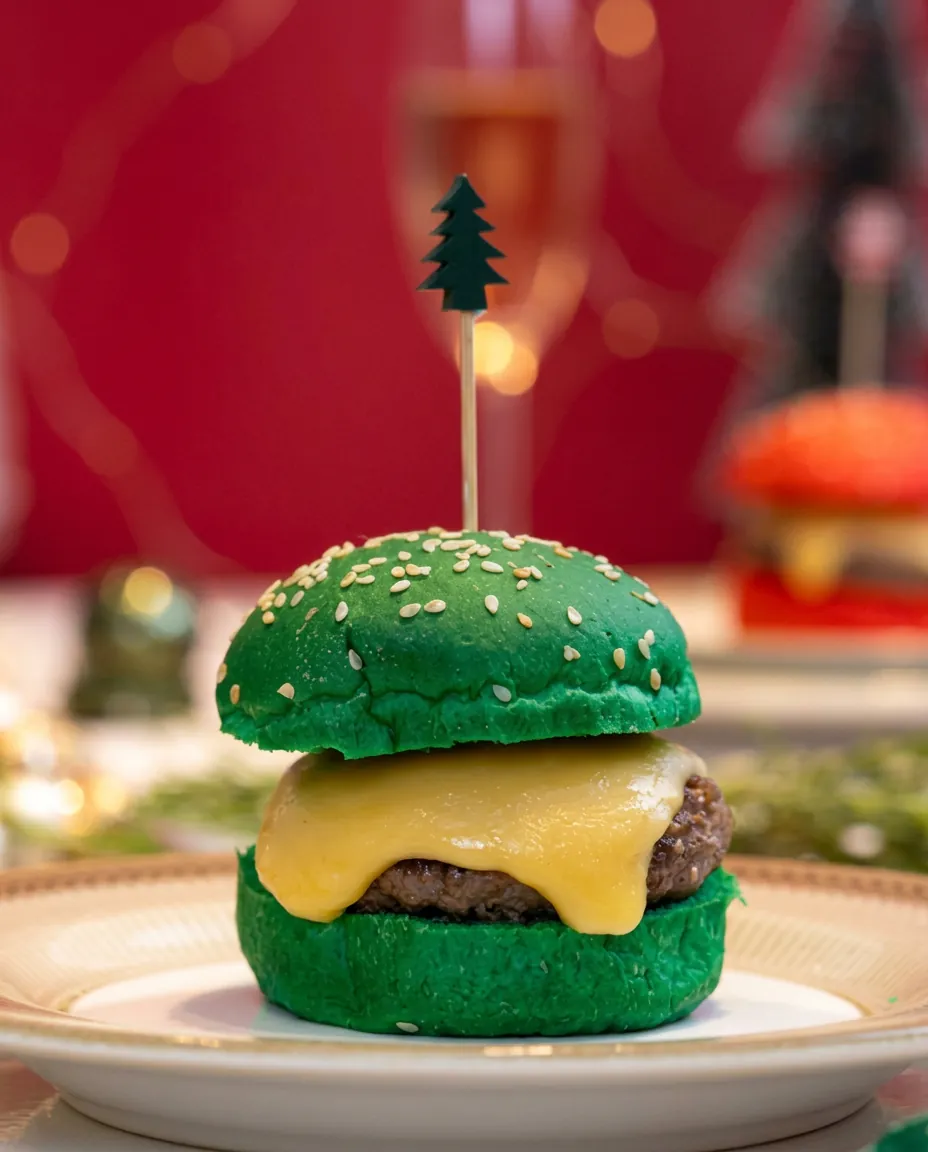Caixa Caixa Gourmet temática de Natal.